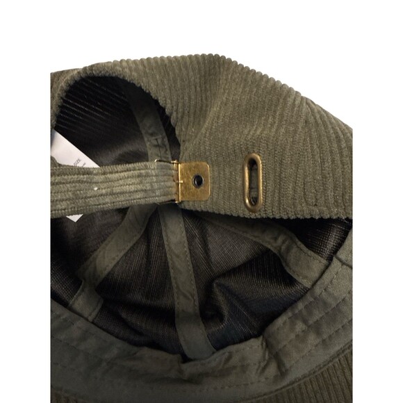 Women's Sonoma Green Curvre Brim Corduroy Baseball Cap Hat Sporty Adjustable NW - Picture 6 of 7